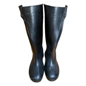 Tingley 1500 Heavy Duty Rubber Knee High Overboot Black Size Small Work Boots